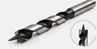 Broca para madera con punta centradora