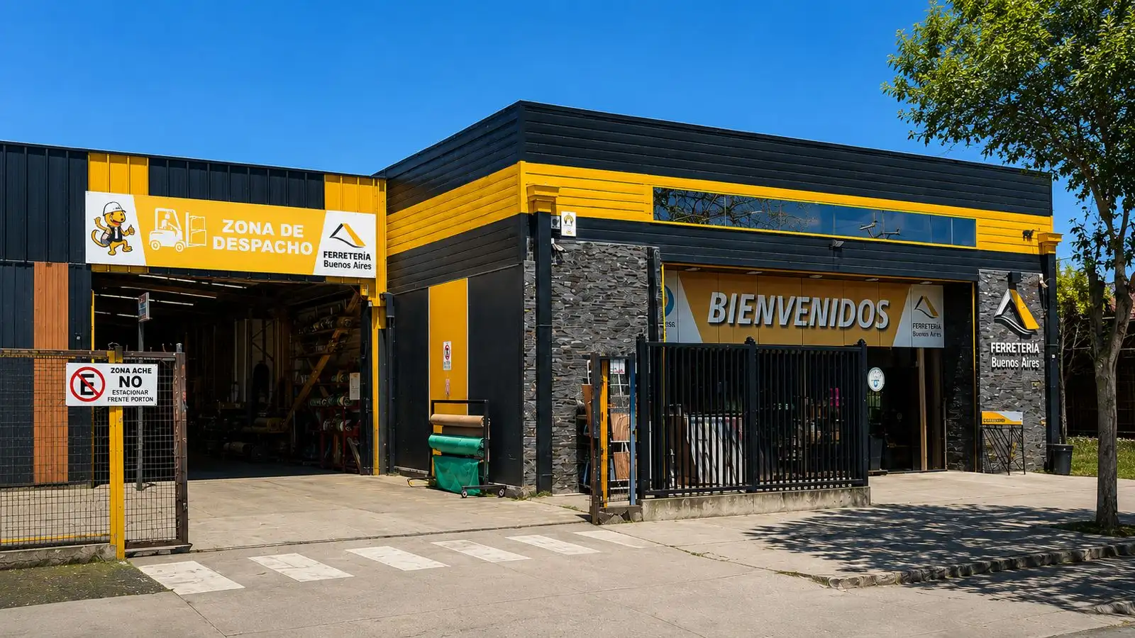 Fachada de Ferretería Buenos Aires en Av. Buenos Aires 627, Parral
